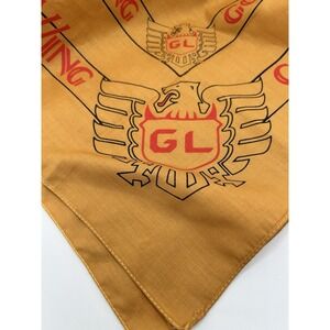Vintage gold wing GL‎ motorcycle club Honda bandanna scarf Very RARE